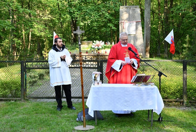 Las Krępiecki miejscem pamięci
