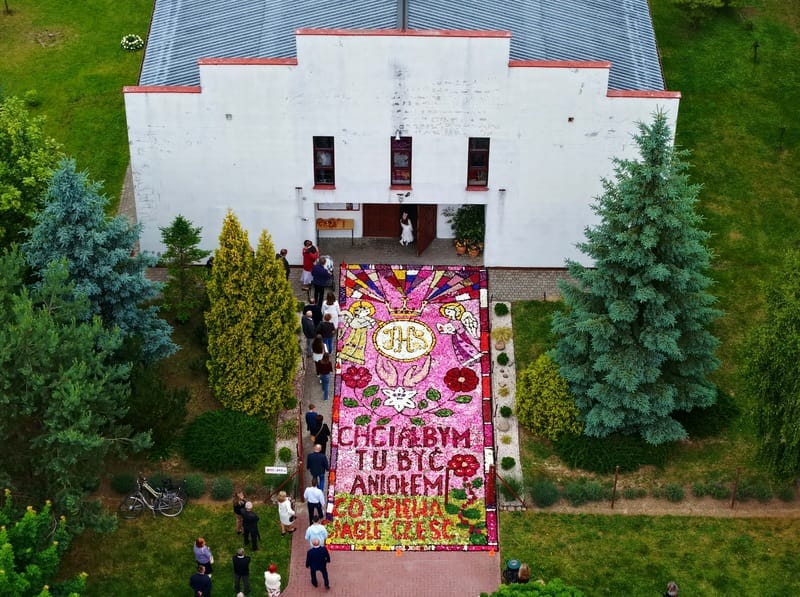 Jedyny taki kwietny dywan