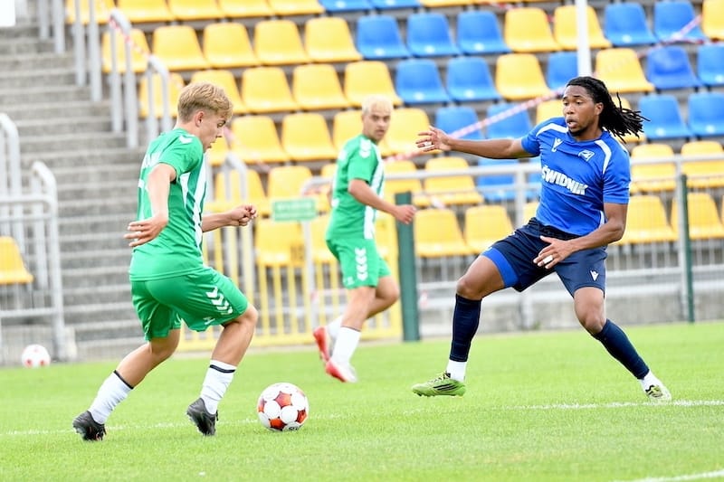 Wygrana w pierwszym sparingu (foto)