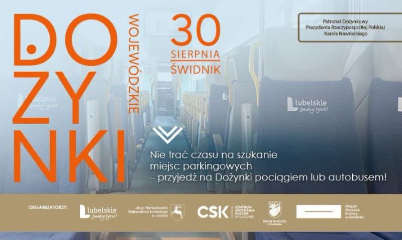 Na dożynki autobusem lub pociągiem