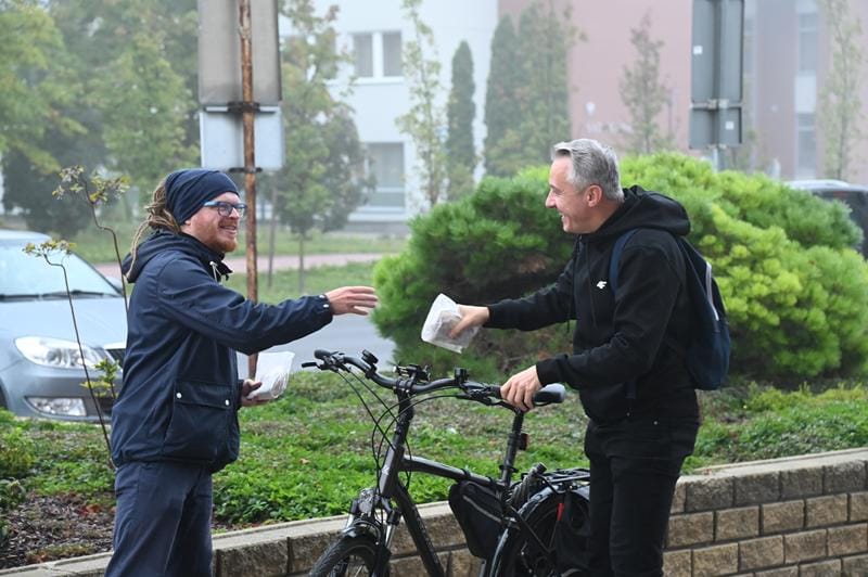 Poranna dawka energii dla rowerzystów