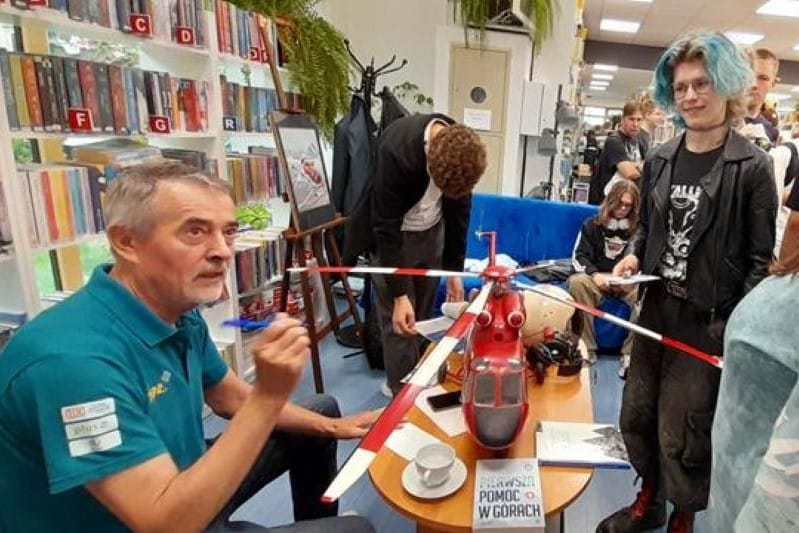Tam, gdzie biblioteka nabiera wysokości